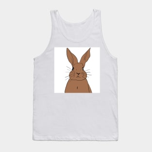 Fawn Brown Rabbit Tank Top